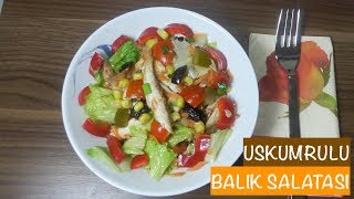 Balık Salatası Tarifi  Salata Nasıl Yapılır [upl. by Patience]