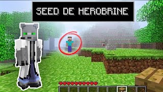 ✅ El Mundo De HEROBRINE ES REAL  Minecraft Seed Increíble [upl. by Staci725]