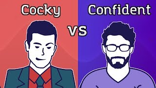 Confident vs Cocky Animated [upl. by Valida]