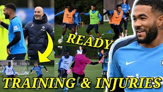 Full Squad RETURNS To Chelsea Training With Marescas Injury Update [upl. by Eikin]