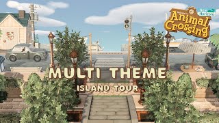 Inspiring Multi Theme amp Colorful Island Tour  Animal Crossing New Horizons [upl. by Aisilef949]