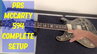 PRS McCarty 594 Complete Set Up and YouTube Guitar Nonsense  Again  DO NOT BELIEVE THE HYPE [upl. by Mikeb430]