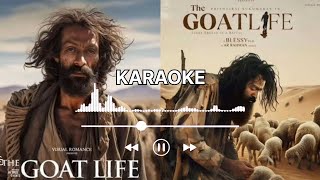 Periyone Rahmane Song Malayaalam Karaoke The Goat Life Adujeevitham AR Rahman [upl. by Galatea]