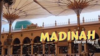 MADINA  My Umrah Vlog 2023  Part 2 [upl. by Clymer]