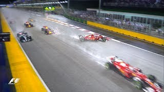 2017 Singapore Grand Prix Race Highlights [upl. by Daria]