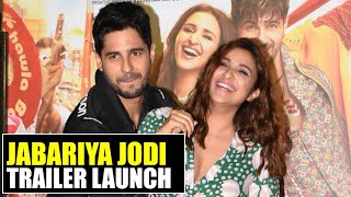 Jabariya Jodi Trailer Launch Full HD Event  Sidharth Malhotra Parineeti Chopra  2nd August 2019 [upl. by Dyna]