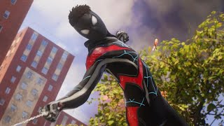 Most beautiful Miles Morales suit in SpiderMan 2 [upl. by Yesnil]