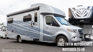 2022 Tiffin Motorhomes Wayfarer 25 LW  Luxury Class C RV [upl. by Zaccaria]