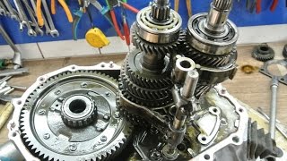 How to disassemble a MANUAL transmission [upl. by Glenna528]