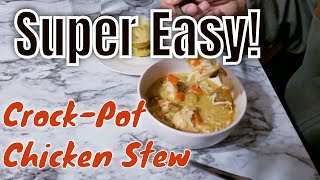 CHICKEN STEW IN THE CROCK POT [upl. by Anaira]