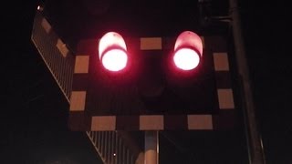 Level Crossing  Merrion Gates at Night [upl. by Anak957]