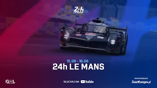 24h Le Mans 2024  Wyścig  Studio Part 1 Na Żywo [upl. by Zeuqram98]