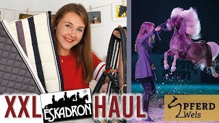 XXL ESKADRON Haul 🛒  Pferd Wels  VLOG 14  Pilsali [upl. by Fin229]