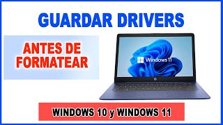 Guardar Drivers Antes de Formatear el PC ✅ [upl. by Adli]