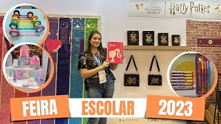 FEIRA ESCOLAR 2023  NOVIDADES DE PAPELARIA E MATERIAL ESCOLAR PARA 2024 [upl. by Aivlis57]