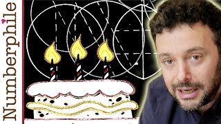 The Scientific Way to Cut a Cake  Numberphile [upl. by Tertias]