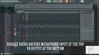 VBAudio Setup Using Asio4All In Fl Studio 20 [upl. by Benildis]