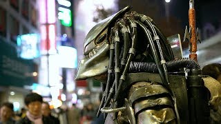 PREDATOR in SHIBUYA  プレデター渋谷に出現 [upl. by Onaivatco]