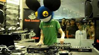 Strobe  Deadmau5 at Footlocker Chinook Centre in Calgary AB July 7th [upl. by Corrianne386]