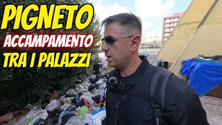 SHOCK A ROMA CITTA ALLA DERIVA ACCAMPAMENTO TRA I PALAZZI PIGNETO TRA DEGRADO ED ABBANDONO [upl. by Ulani792]