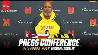 Maryland Football  Head Coach Michael Locksley Weekly Press Conference [upl. by Brittan329]