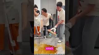 Floor Cleaner😳  New Viral Gadgets Smart Appliances Home Inventions shorts gadgets [upl. by Wiersma]