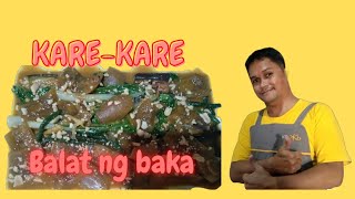 KAREKARE  Balat ng Baka  How to cook Karekare  Filipino Food [upl. by Shayne]