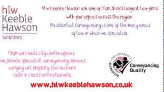 hlw Keeble Hawson  Leeds Property Solicitors [upl. by Madison705]