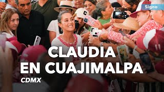 🔴 EN VIVO Claudia está en la CDMX  Se reúne con vecinos de Cuajimalpa de Morelos [upl. by Lennej]