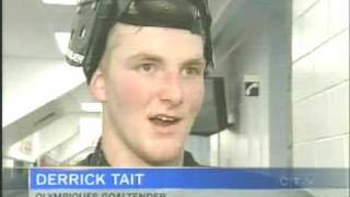 Profile of Gatineau Olympiques goaltender Dereck Tait [upl. by Siravart]