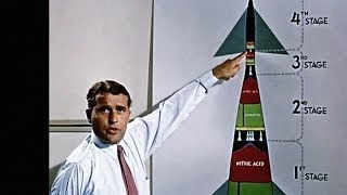 On TV Wernher von Braun explains the possibility of traveling in spaceMan in Space [upl. by Assiron]