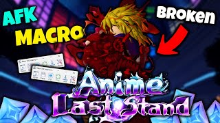 The BEST Way To Macro Jewels In Anime Last Stand [upl. by Elinor84]