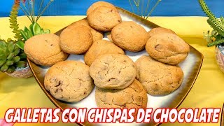 Galletas con chispas de chocolate [upl. by Hakon]