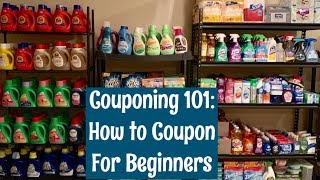 How to Start Couponing for Beginners  Couponing 101 [upl. by Hinson519]