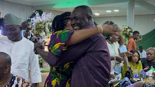 ACTOR FEMI FADEYI HUGS RONKE OSHODI OKE PASSIONATELY AT A DAY WITH TAMPAN BOARD OF TRUSTEES [upl. by Enahpets493]