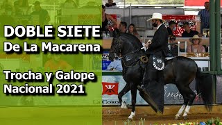 DOBLE 7 DE LA MACARENA NACIONAL 2021 trochaygalope equitacion horse caballos [upl. by Elyac549]