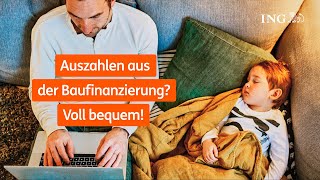 Auszahlung aus der Baufinanzierung im OnlineBanking [upl. by Anade344]