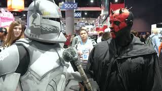 Darth Maul amp Wolffe amp Rex talk Star Wars SDCC 2024 [upl. by Teerprug571]