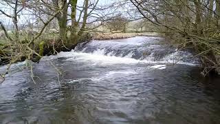 Bell Busk Weir River Aire [upl. by Fisoi]