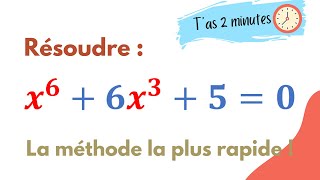 Résoudre cette équation dans R  Equations réductibles au second degré [upl. by Burris]