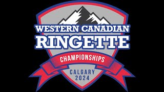 2024 Western Canadian Ringette Championships  U16A Team Saskatchewan vs Team Manitoba [upl. by Wyndham875]