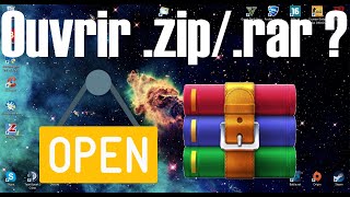 Tuto Comment ouvrir les fichiers de type 7zip zip ou rar [upl. by Concettina]