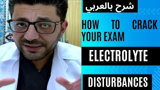 electrolyte disturbances for surgeons تغييرات الاملاح في الجسم للجراحين و مقيمي الجراحة و طلاب الطب [upl. by Beauvais]