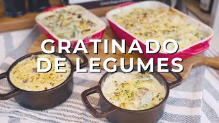 Receita de Legumes Gratinado  Chef Felipe Caputo [upl. by Retloc]