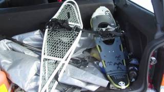 US Military magnesium amp Tubbs Xplore snowshoes [upl. by Bausch]