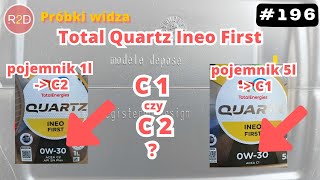 Różne oznaczenie na opakowaniu Czy olej w środku jest taki sam Total C1 vs C2 196 [upl. by Ellednahc]