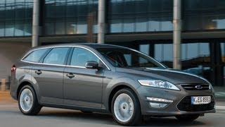 Test amp Fahrbericht Ford Mondeo Turnier Agiler Kombi mit großem Schlund [upl. by Ehpotsirhc]