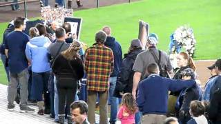 Dave Niehaus memorial at SafeCo Field [upl. by Hallsy532]