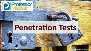 Penetration Tests  CompTIA Security SY0701  55 [upl. by Myrilla]