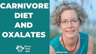 Sally Norton Oxalates and Carnivore Diet  Hidden Illness from quotHealthyquot Keto and Paleo Foods [upl. by Nylsirhc351]